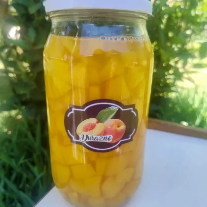 Conserva de Durazno Artesanal
